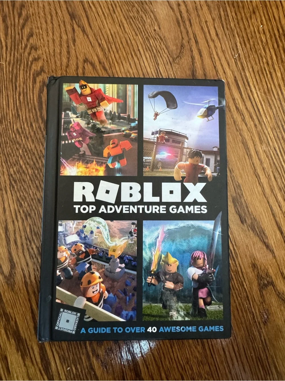 Roblox Top Adventure Games Book -hardback book